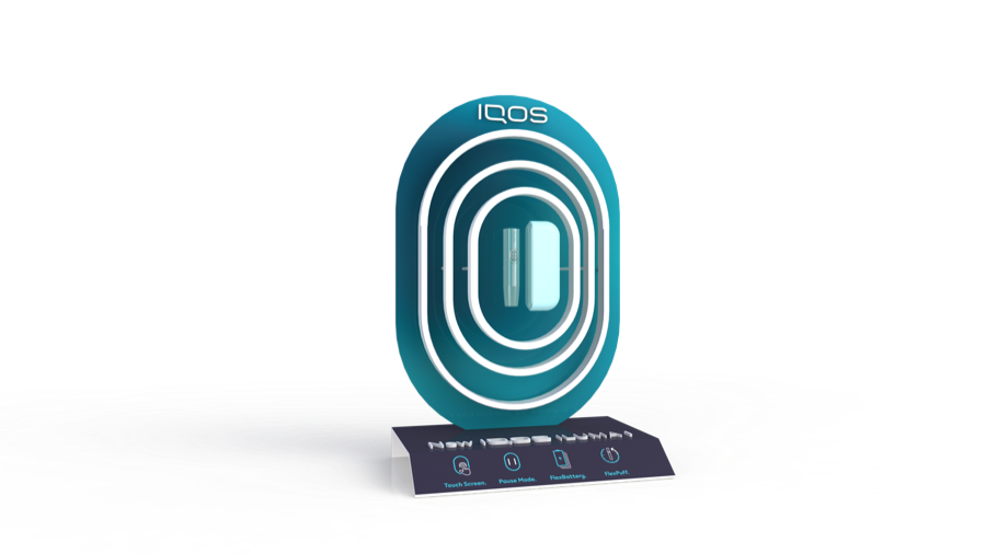 Expositor de mostrador IQOS
