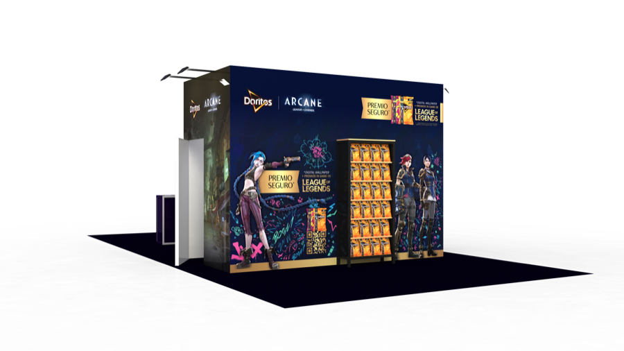 Stand Doritos x Arcane