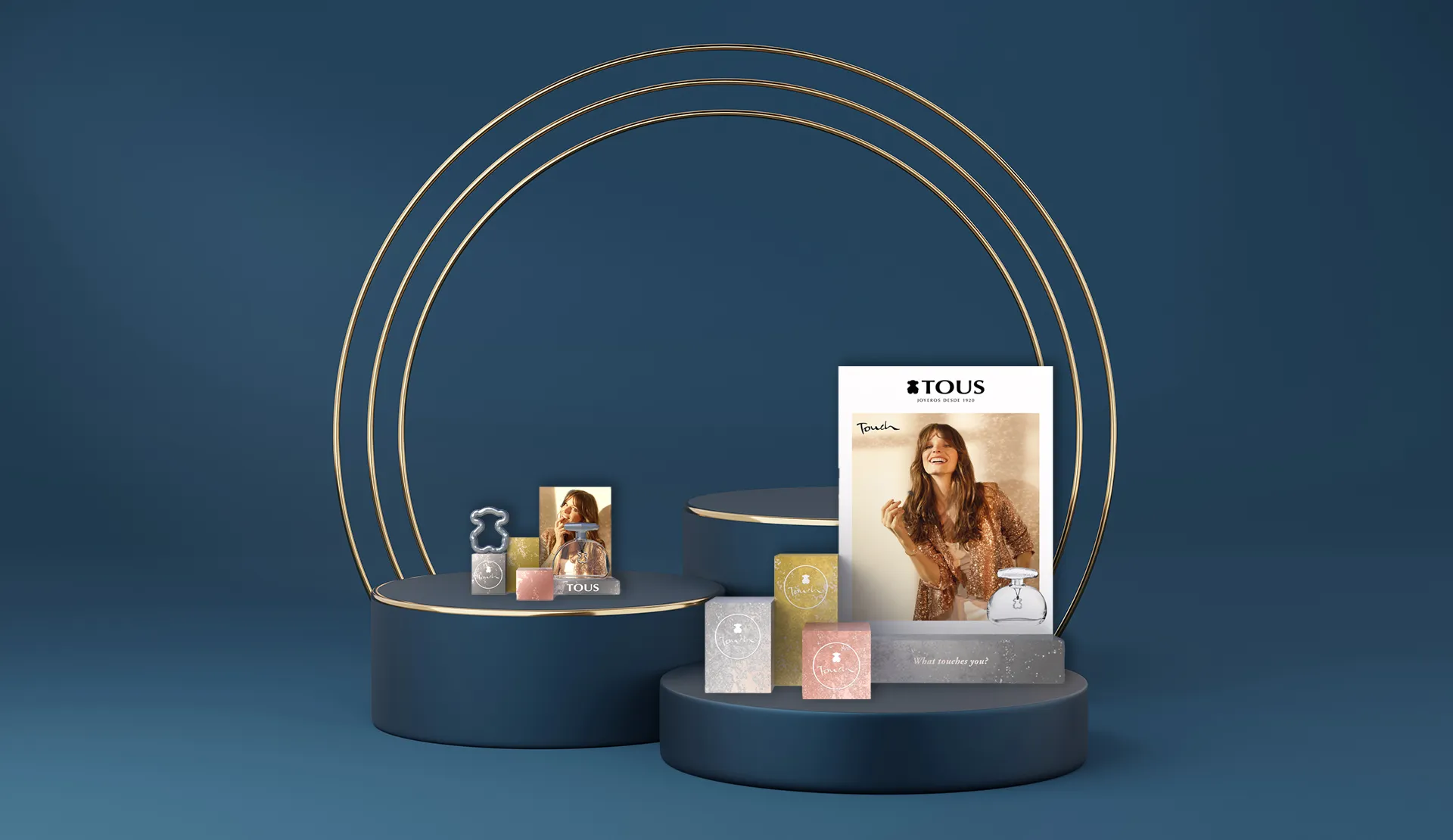 Glorificador TOUS - Diseño PLV premium